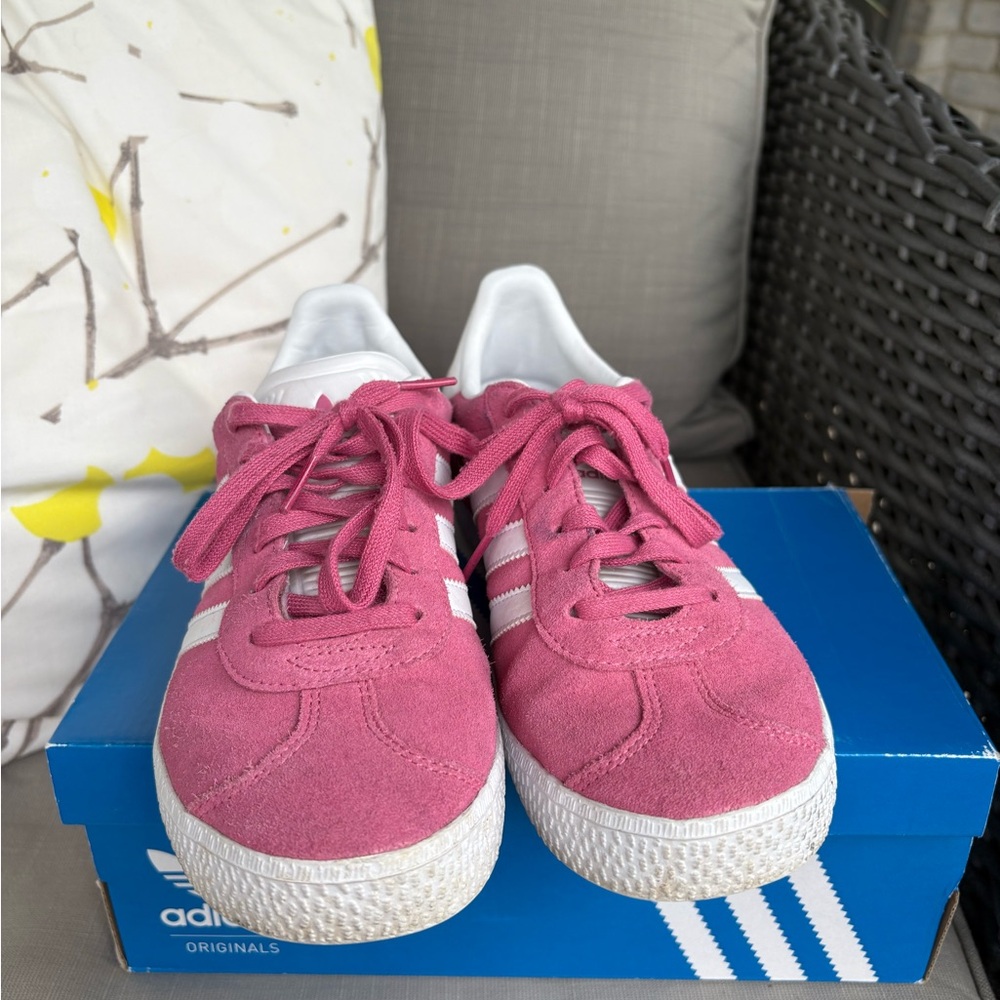 Adidas Gazelle Originals Pink Suede Shoes